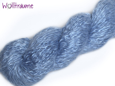 Curly Sky, handgefärbte Wolle von wollträume